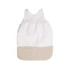 Gigoteuse blanche/beige PM