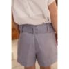 Short bleu gris