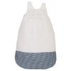 Gigoteuse blanche/vichy GM