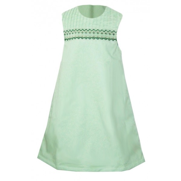 Robe vert anis