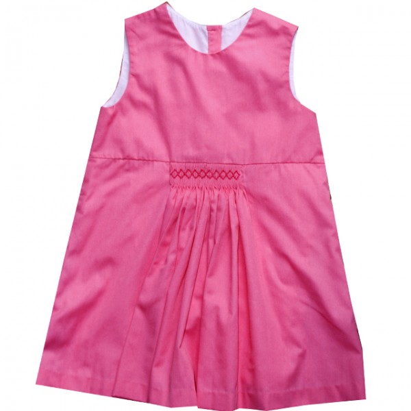 Robe Tablier Rose